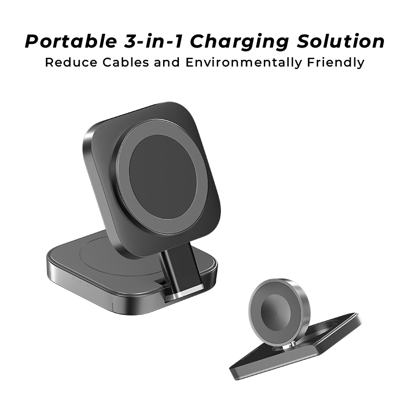 3-in-1 Portable Wireless Charger