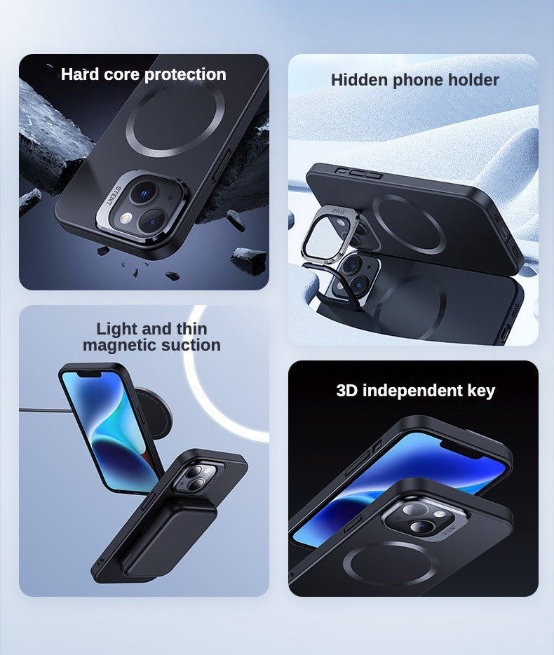 Lens Holder Drop-proof Phone Case